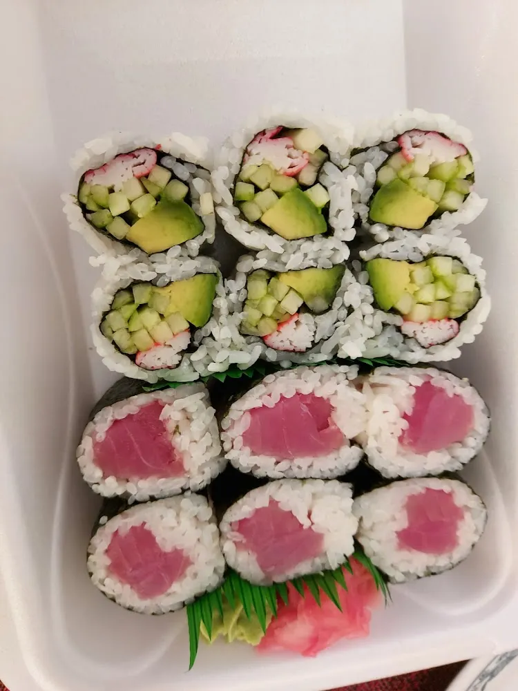 California and Tuna Roll